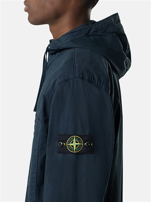 4100091-S0010 SUPIMA COTTON TWILL STRETCH-TC BLU Stone Island